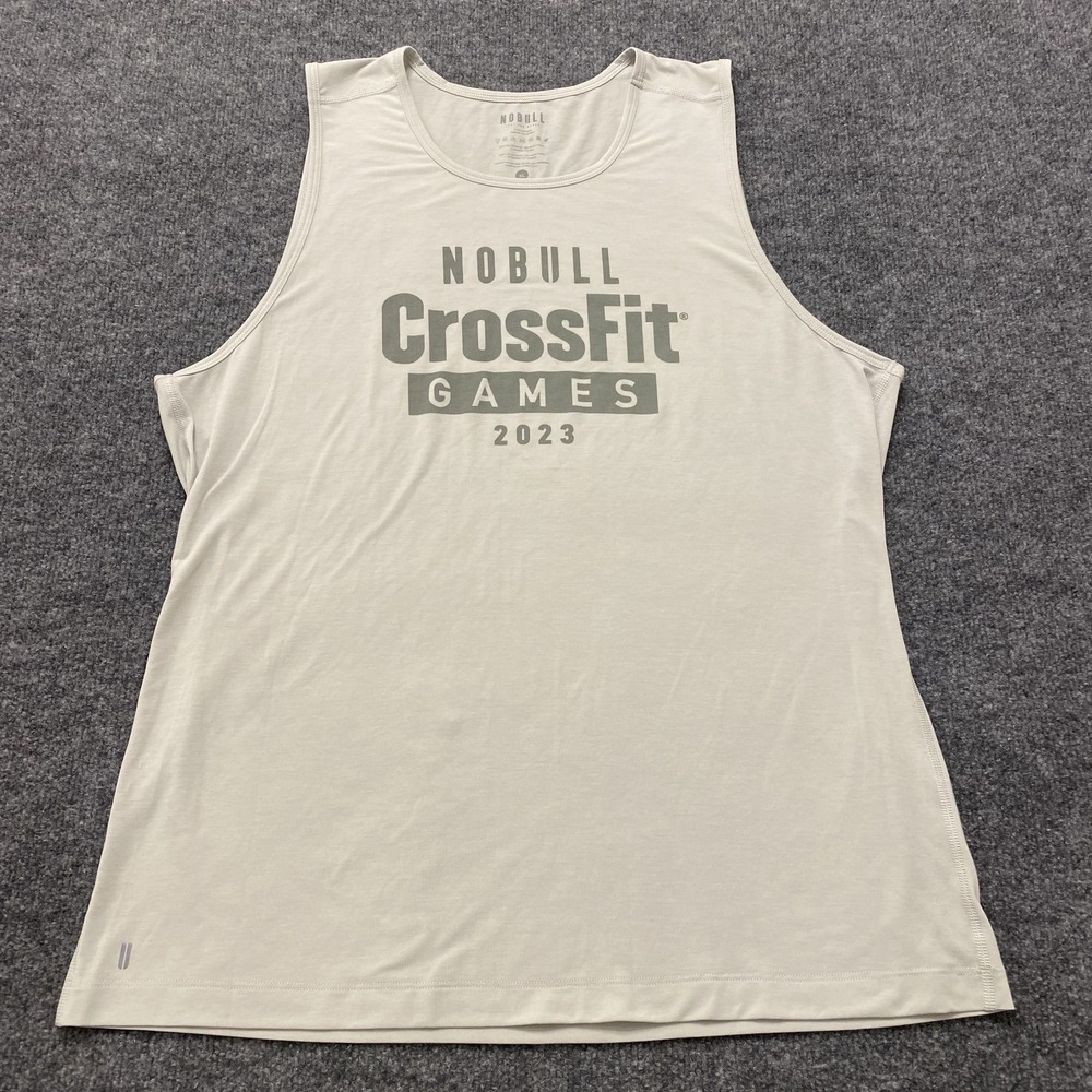 NOBULL CrossFit Games 2023 Sleeveless Shirt Tank Top Mens XL Stretch Fabric
